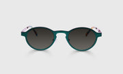 17 - Satin Matte Pine Green Metal Front and Temples