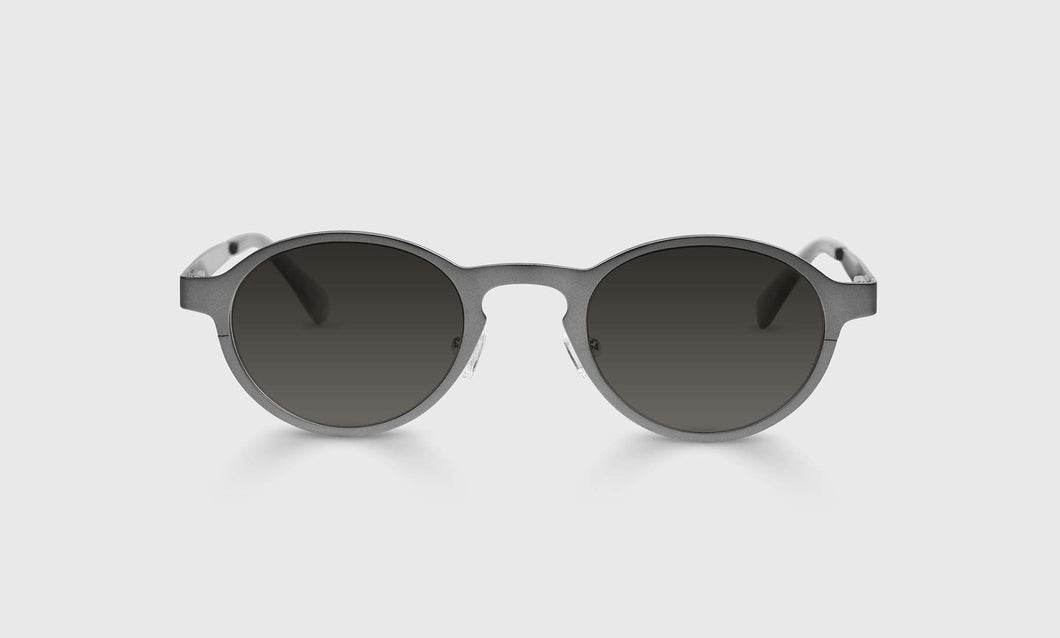 [74 - Matte Pewter Metal Front and Temples]