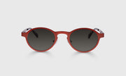 76 - Satin Matte Burnt Orange Metal Front and Temples