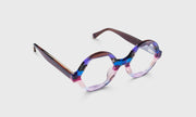 15 - Cool-Toned Multi-Stripe Front and Temples