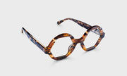 19 - Coffee Multi-Stripe Front and Temples