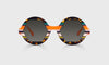 [76 - Apricot Multi-Stripe Front and Temples]