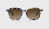 [10 - Multi-Color Blue Swirl Front and Temples]