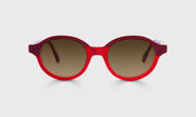 01 - Crimson and Cherry-Layered Front and Temples