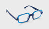 [10 - Cornflower Blue Front and Temples with a Navy Bridge]