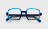 [10 - Cornflower Blue Front and Temples with a Navy Bridge]