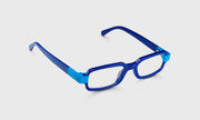 10 - Royal Blue with Cyan Front and Temples