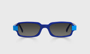 10 - Royal Blue with Cyan Front and Temples