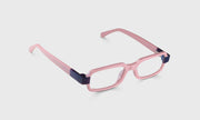 45 - Mauve Pink with Eggplant Front and Temples