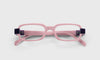 [45 - Mauve Pink with Eggplant Front and Temples]