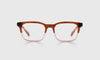 [88 - Walnut, Grey, and Blush Crystal Front and Blush Temples]