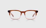 88 - Walnut, Grey, and Blush Crystal Front and Blush Temples