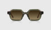 [17 - Olive Green Crystal Front and Temples]