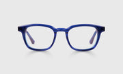 10 - Cobalt Blue Crystal Front and Temples