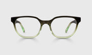 17 - Juniper to Mint Green Crystal Fade Front and Temples