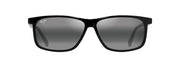 Neutral Grey Lenses, Shiny Black Frame