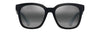 [Neutral Grey Lenses, Matte Black With Interior White Gradient Effect Frame]