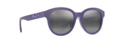 Neutral Grey Lenses, Matte Dark Violet With Purple Interior Frame