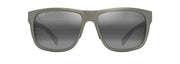 Neutral Grey Lenses, Matte Greyish-Green Frame