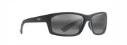 Neutral Grey Lenses, Matte Soft Black With White And Blue Frame