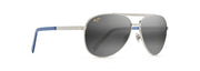 Neutral Grey Lenses, Silver Frame