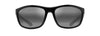 [Neutral Grey Lenses, Black Gloss With Black Rubber Frame]