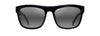 [Neutral Grey Lenses, Black With Crystal Interior Frame]