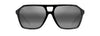 [Neutral Grey Lenses, Black Gloss With Crystal Interior Frame]