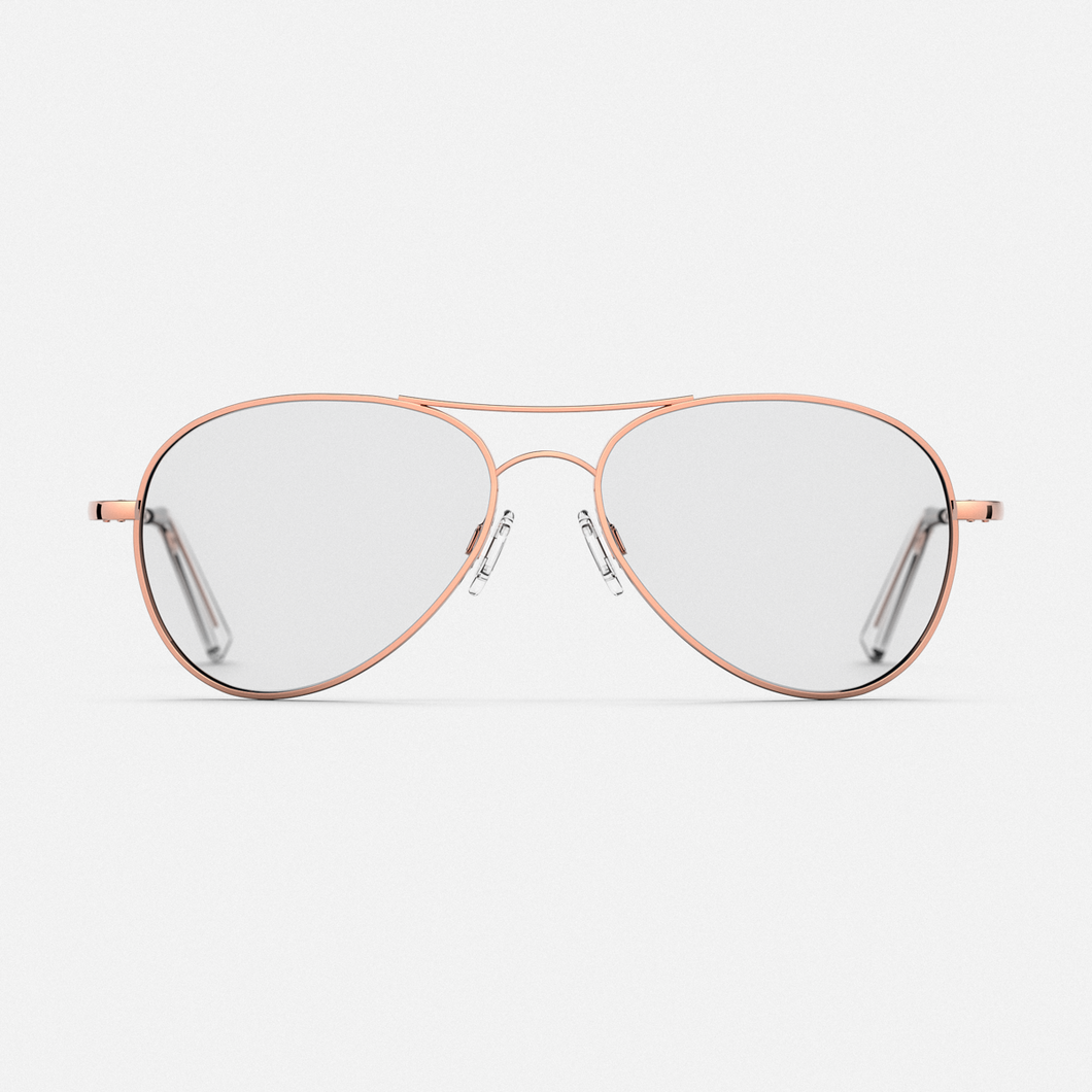 [22k Rose Gold & Clear SkyRx Lens]