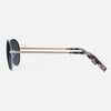 [22k Satin Rose Gold & Slate Polarized Gradient Nylon Lens]