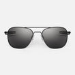 Matte Black & American Gray Non-Polarized Glass Lens