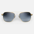 23k Gold & Slate Non-Polarized Gradient Nylon Lens