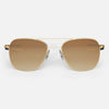 [23k Gold & Cape Sand Non-Polarized Gradient Nylon Lens]