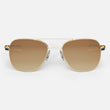 23k Gold & Cape Sand Non-Polarized Gradient Nylon Lens