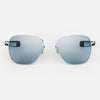 [23k White Gold & Blue Hydro Non-Polarized Glass Lens]