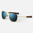 23k Gold & Cobalt Polarized Glass Lens