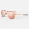 [22k Rose Gold & Rose Gold Non-Polarized Mirror Nylon Lens]