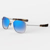 [Matte Chrome & Northern Lights Polarized Gradient Nylon Lens]