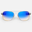 Matte Chrome & Northern Lights Polarized Gradient Nylon Lens