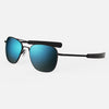 [Matte Black & Cobalt Polarized Glass Lens]