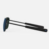 [Matte Black & Cobalt Polarized Glass Lens]