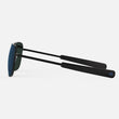 Matte Black & Cobalt Polarized Glass Lens