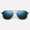 [Matte Black & Cobalt Polarized Glass Lens]