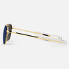 [23k Gold & Atlantic Blue Polarized Mirror Nylon Lens]