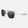 [Matte Chrome & Non-Polarized American Gray Lens]