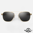 23k Gold & Non-Polarized American Gray Lens