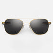 23k Gold & Non-Polarized American Gray Lens