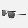 [Matte Black & Non-Polarized American Gray Glass Lens]