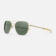 23k Satin Gold & AGX Non-Polarized Nylon Lens