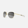 [23k Gold & Non-Polarized Coastal Gray Gradient Nylon Lens]